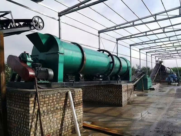 पशु खाद अपशिष्ट के लिए 220V पाउडर जैविक उर्वरक उत्पादन लाइन