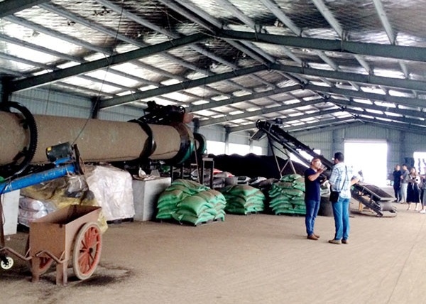 चिकन खाद जैविक उर्वरक उत्पादन लाइन 10t/H उर्वरक उत्पादन संयंत्र