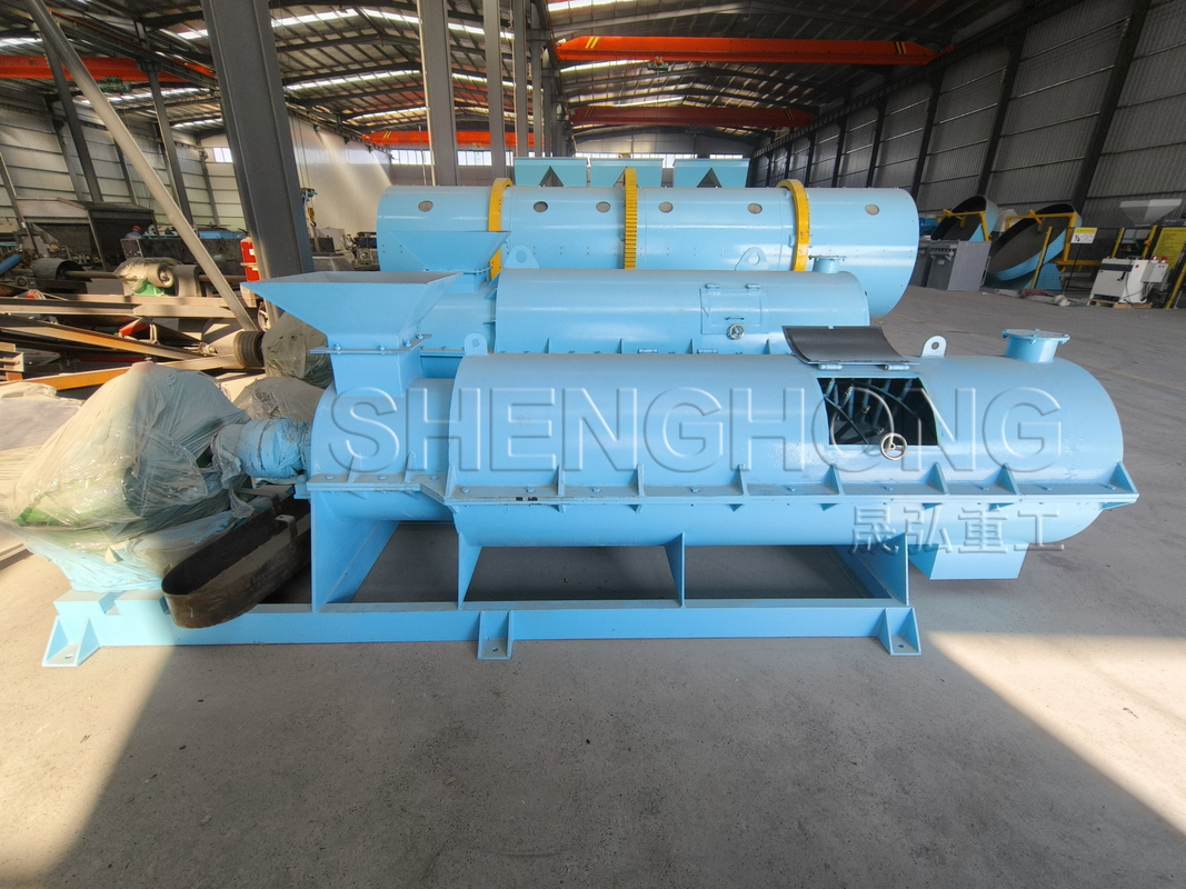 380v कार्बनिक उर्वरक ग्रेन्युलेटर उर्वरक गोली मशीन 2t/H गोल आकार के साथ