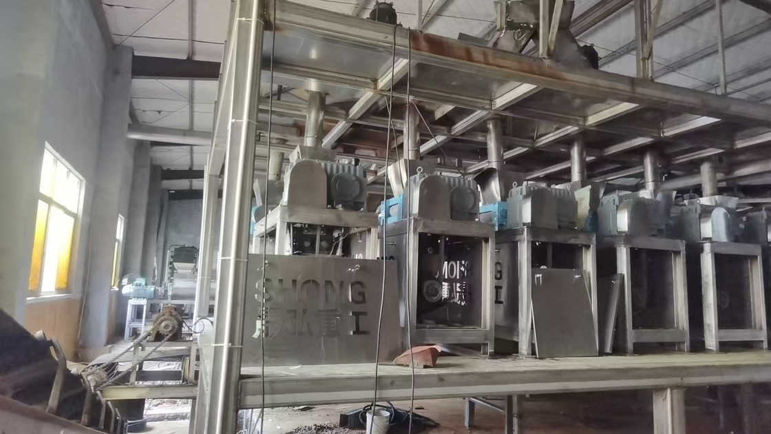 उन्नत एनपीके उर्वरक उत्पादन लाइन आसान संचालन अंडाकार डिजाइन अधिकतम फसल वृद्धि के लिए कुल पोषक तत्व सामग्री ≥90%