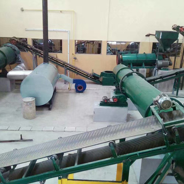 10TPH कार्बनिक उर्वरक उत्पादन लाइन गोदामों के लिए कार्बनिक उर्वरक granulator