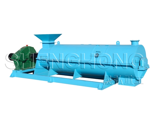 स्टिरिंग टूथ ऑर्गेनिक फर्टिलाइजर ग्रेनुलेटर 5ton / घंटा कार्बन स्टील