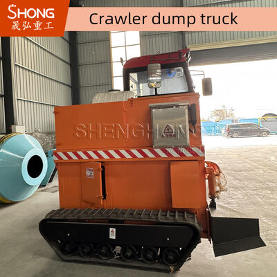 समायोज्य ग्राउंड क्लीयरेंस हाइड्रोलिक किण्वन उच्च दक्षता वाले कम्पोस्ट टर्निंग के लिए खाद उपकरण