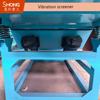 जैविक उर्वरकों के ग्रेन्युलेशन और स्क्रीनिंग के लिए 1000 Tph 380v वाइब्रेटर स्क्रीनर