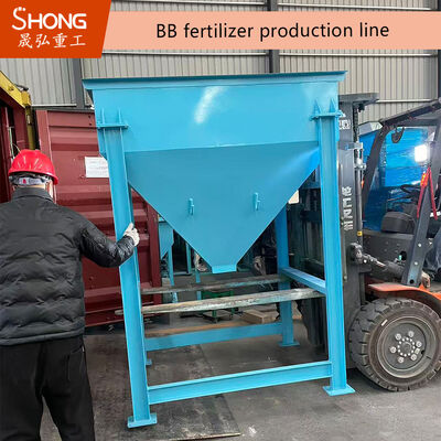 कस्टम एनपीके यौगिक उर्वरक के लिए पीएलसी नियंत्रण के साथ स्वचालित बीबी उर्वरक उत्पादन लाइन प्रति घंटे 30 टन तक
