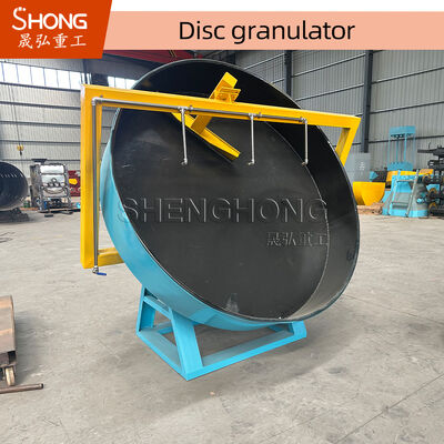 कार्बन स्टील 380V उर्वरक Granulator मशीन कुशल पैन Granulation के लिए 93% granulation दर के साथ