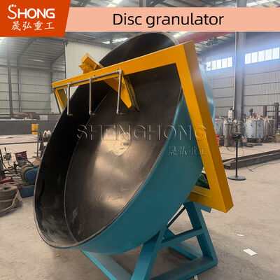 उच्च दानेदार दर और रासायनिक पाउडर के लिए टिकाऊ निर्माण के साथ समायोज्य डिस्क कोण के साथ डिस्क यौगिक उर्वरक दानेदार