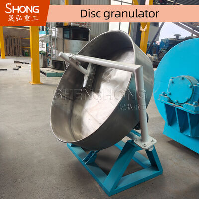 2-6 मिमी जैविक उर्वरक डिस्क पैन ग्रैन्यूलेटर के लिए गीले प्रकार के कार्बन स्टील उर्वरक ग्रैन्यूलेटर मशीन