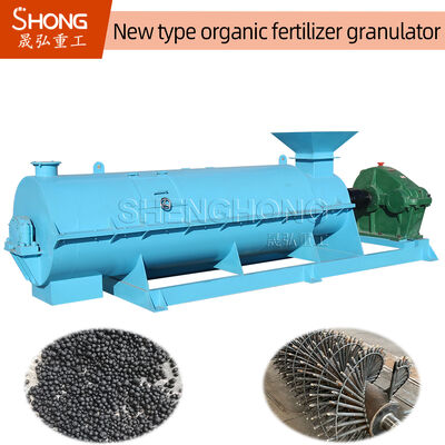 20%-40% फ़ीड नमी और 97% तैयार उत्पाद दर के साथ गीले प्रकार के दानेदार जैविक उर्वरक ग्रैनुलेटर