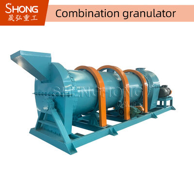 कार्बन स्टील उच्च क्षमता कार्बनिक उर्वरक granulator के लिए गेंद के आकार granules