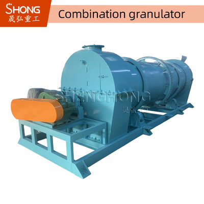 उर्वरक उत्पादन में उच्च दानेदार दर और टिकाऊ इस्पात निर्माण के लिए 380 वी रोटरी ग्रेन्युलेटर मशीन