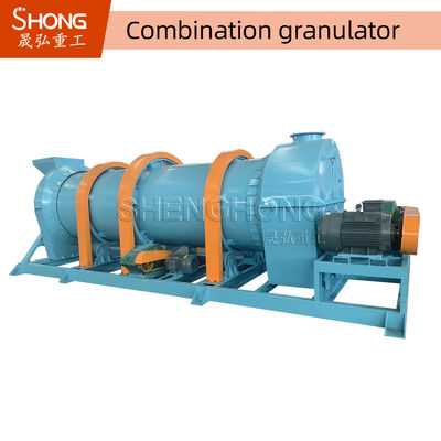 उच्च कार्बनिक पदार्थ सामग्री गीला प्रकार दानेदार जैविक उर्वरक दानेदार उच्च दानेदार दर के साथ