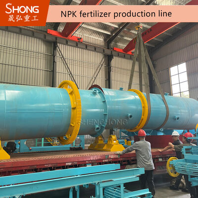 Heavy-Duty Double Roller Press Fertilizer Granulator Line for Dry Process NPK Fertilizer Production with High Granulation Rate